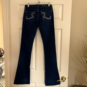 Rock & Republic Bootcut Dark Wash Blue Jeans Size 25
